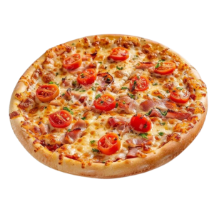 Tasty Supreme pizza