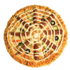 Tasty bihari kabab pizza